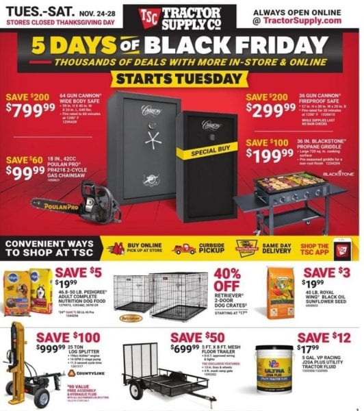 Tractor Supply Black Friday Ad Holiday Shopping Starts Here!