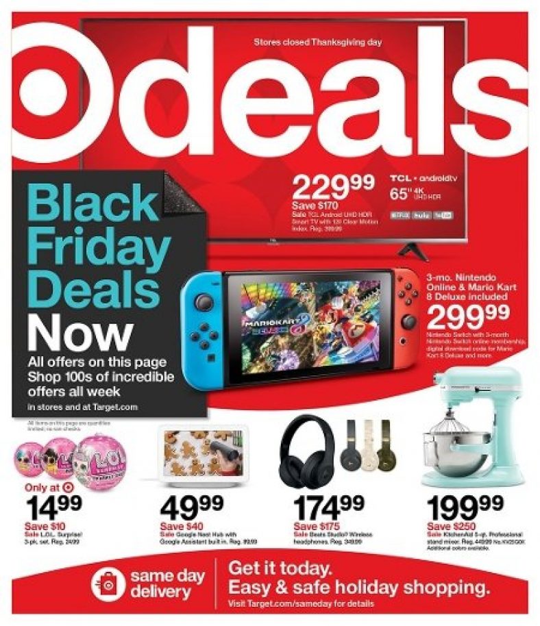 Target Black Friday Ad Holiday Shopping Starts Here!