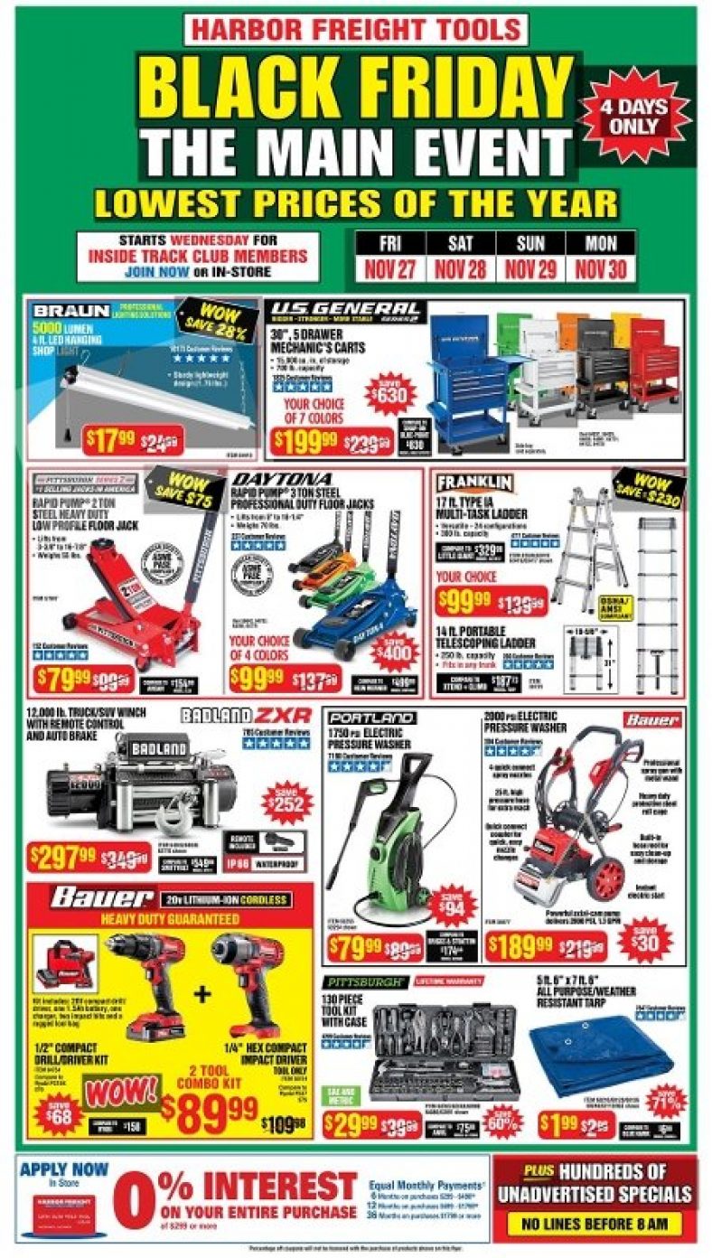 harbor freight black friday sales