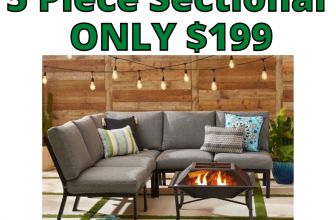 5 Piece Sectional ONLY 199