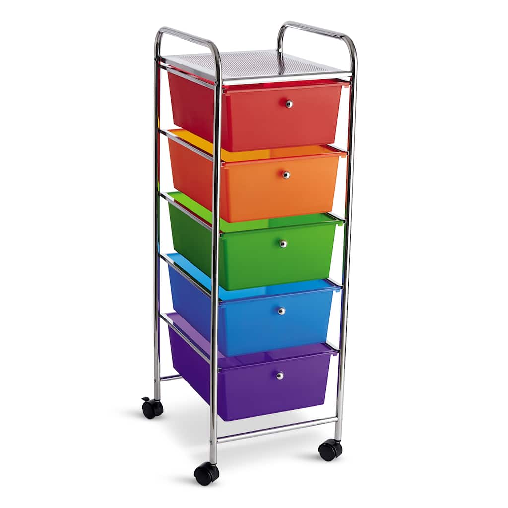 5 Drawer Rolling Cart by Simply Tidy™ on Sale At Michaels Stores