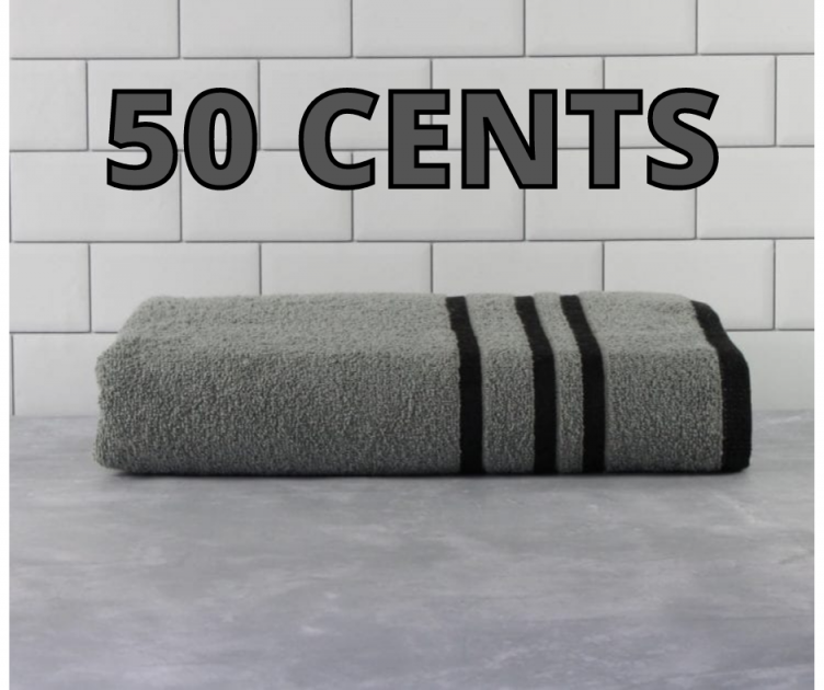 Mainstays Basic Stripe Bath Towel On Clearance at Walmart!