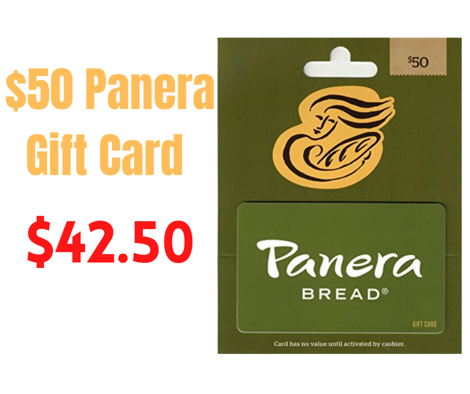 Panera Bread Gift Card On Sale!