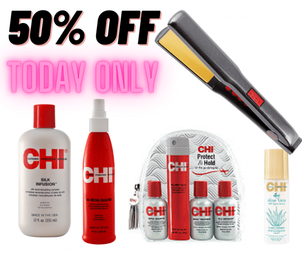 CHI ENTIRE BRAND 50% OFF TODAY ONLY