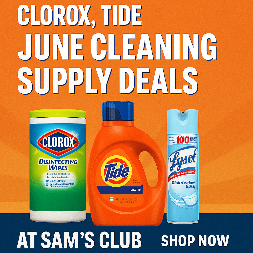 🧼 Clorox, Tide & More: June Cleaning Supply Deals at Sam’s Club 517Fb9Bb 5Ad2 4Bb8 Aa9E Ca3Bc236D60E