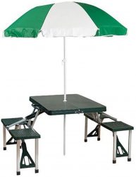 Stansport Picnic Table and Umbrella HUGE Amazon Deal!