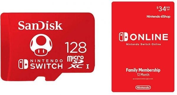 Nintendo Switch Memory Card and Online Membership Bundle at Amazon! Pre Prime Day Deal!
