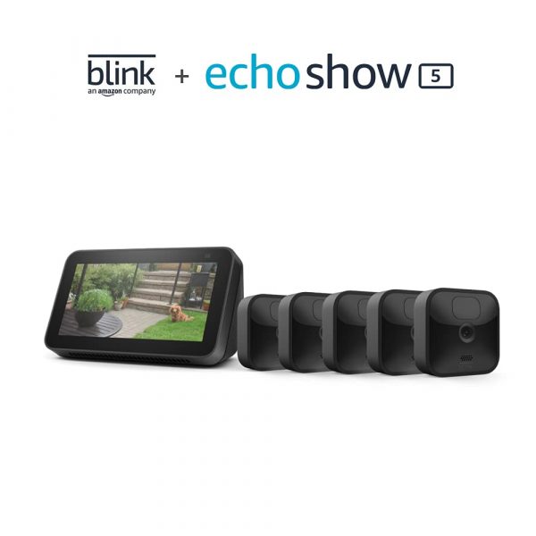 Blink Outdoor 5 Cam Kit bundle with Echo Show Hot Pre Prime Day Deal on Amazon!! Run!!