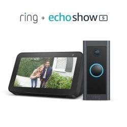 Ring Video Doorbell Wired bundle with Echo Show 5 Prime Day Deal!