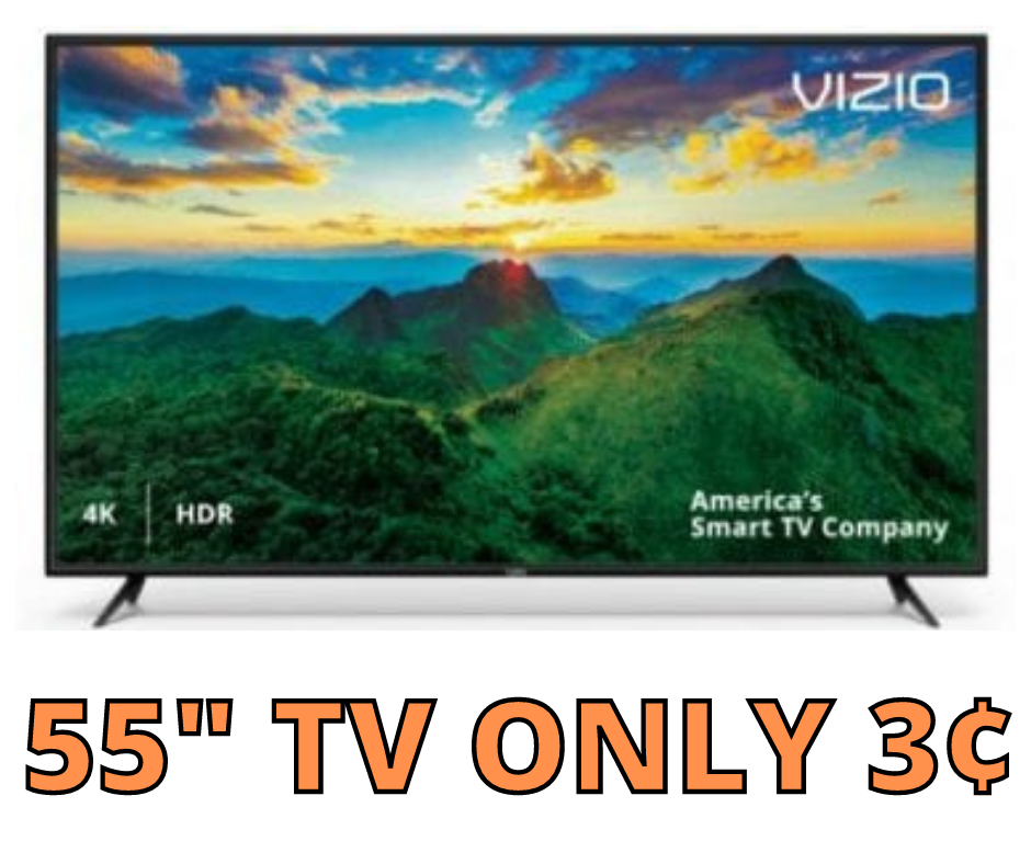 55″ 4K Ultra Smart TV for 3 Cents!