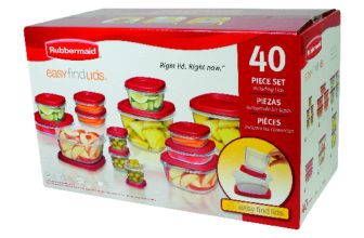 Rubbermaid 40 Piece Food Storage Set JUST $20 at Ace Hardware!