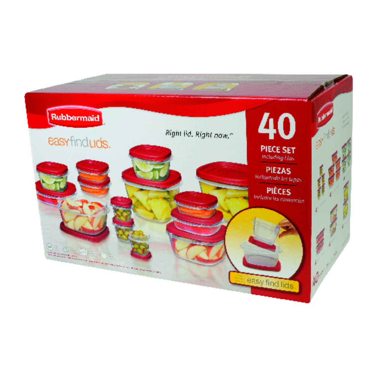 Rubbermaid 40 Piece Food Storage Set JUST $20 at Ace Hardware!