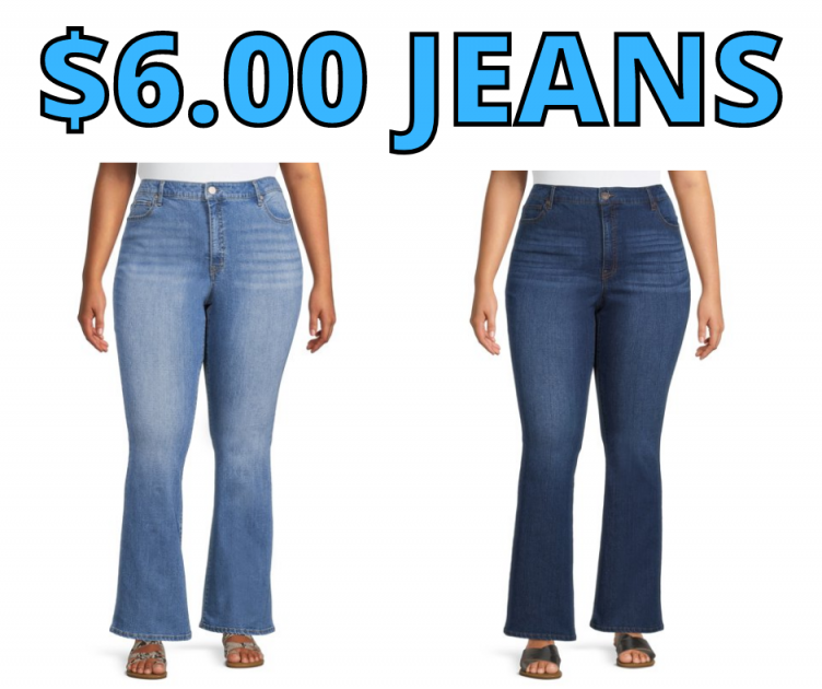 PLUS SIZE JEANS ONLY $6.00 AT WALMART