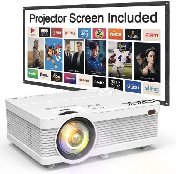 Mini Projector with Screen INCLUDED! Prime Day Deal! RUN!!!