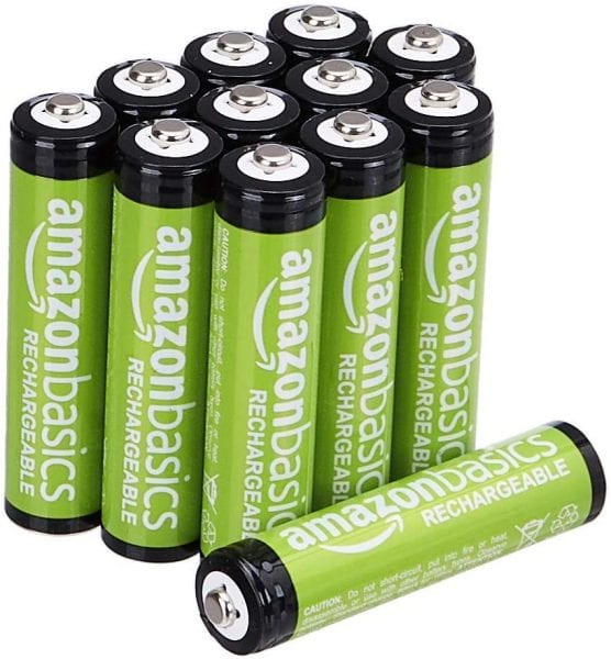 FREE Amazon Basics 12 Pack AAA Rechargeable Batteries!