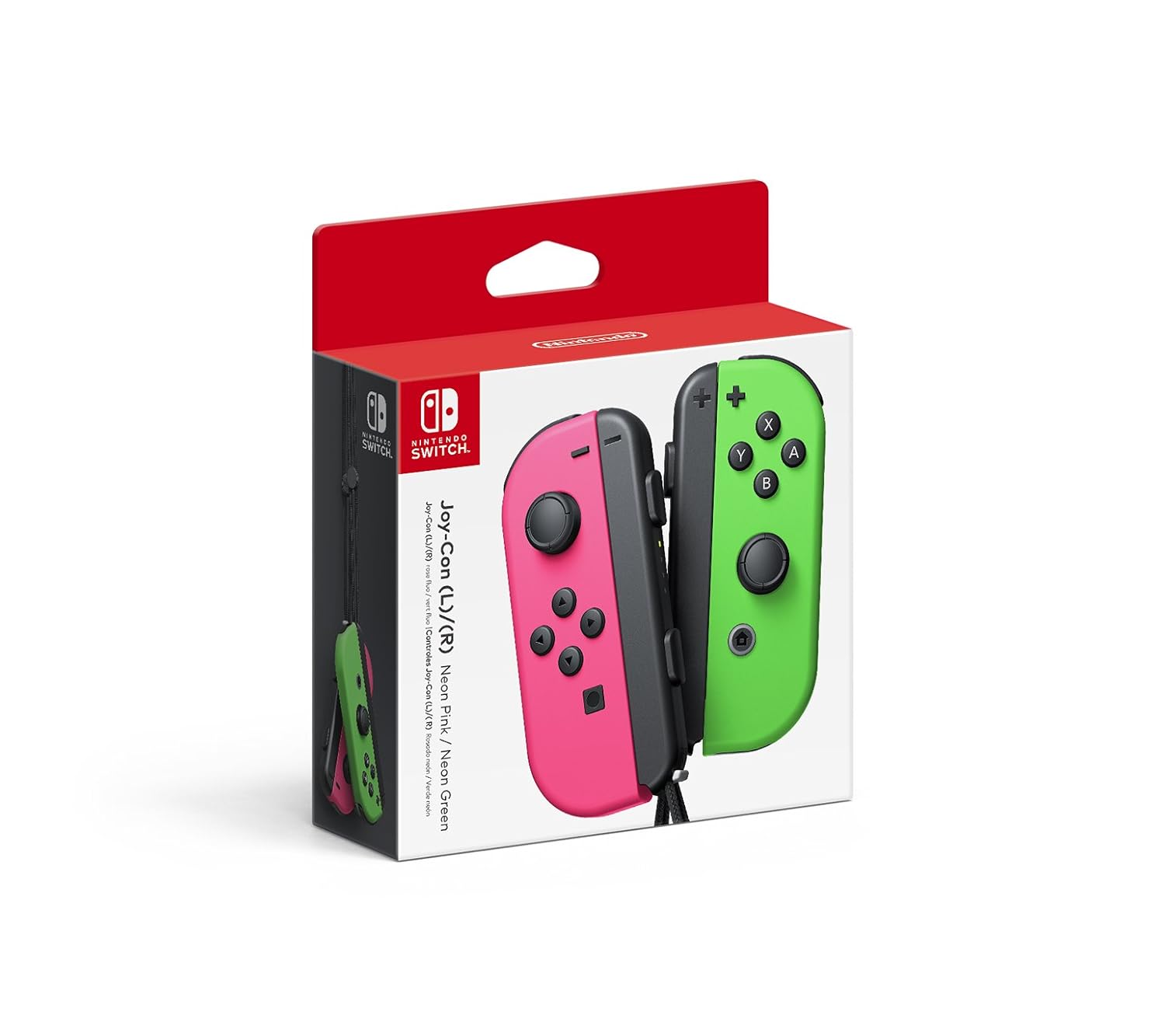 Nintendo Joy-Con (L/R) – Neon Pink / Neon Green BACK IN STOCK