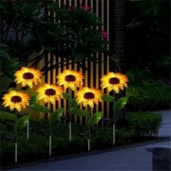Sunflower Solar Pathway Lights 60% Off with Code!