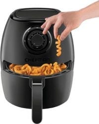 CHEFMAN – TurboFry 3.7qt/3.5L Analog Air Fryer On Sale Today Only!