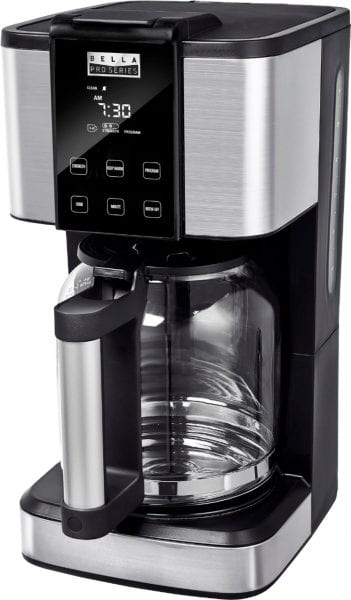 Bella Pro Series – 14-Cup Touchscreen Coffee Maker On Sale Today Only!