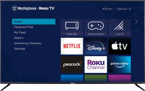 Westinghouse – 75″ Class LED 4K UHD Smart Roku TV On Sale Today Only!