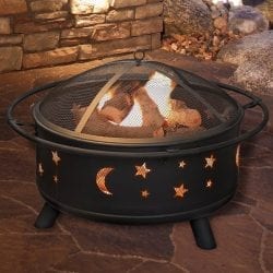 Pure Garden – 30” Outdoor Deep Fire Pit on Sale! Today Only!