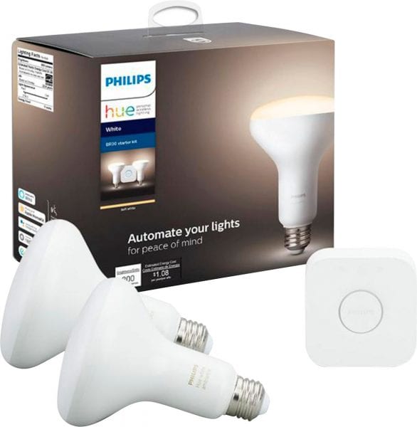 Philips – Hue White BR30 Starter Kit On Sale Today Only!