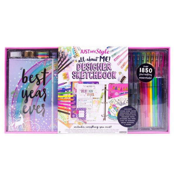 Just My Style All About Me! Designer Sketchbook JUST $5 at Walmart