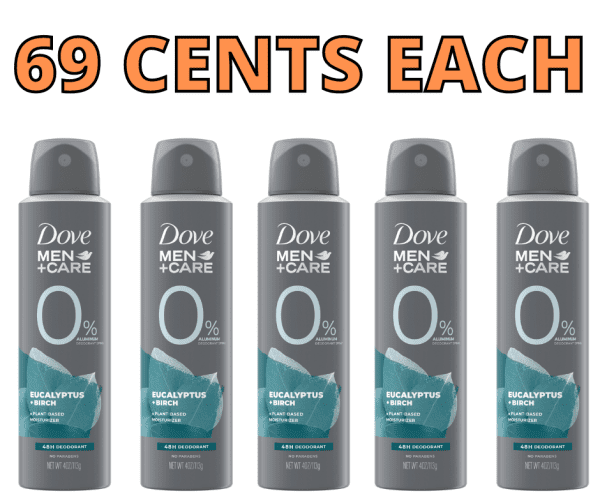 Dove Men+care Only 69 Cents At Cvs