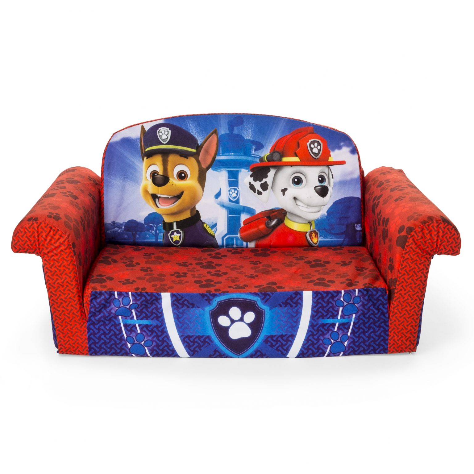 paw patrol teepee pillow and slumber set