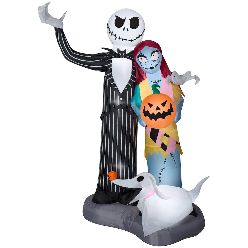 6ft. Airblown® Inflatable Nightmare Before Christmas Scene