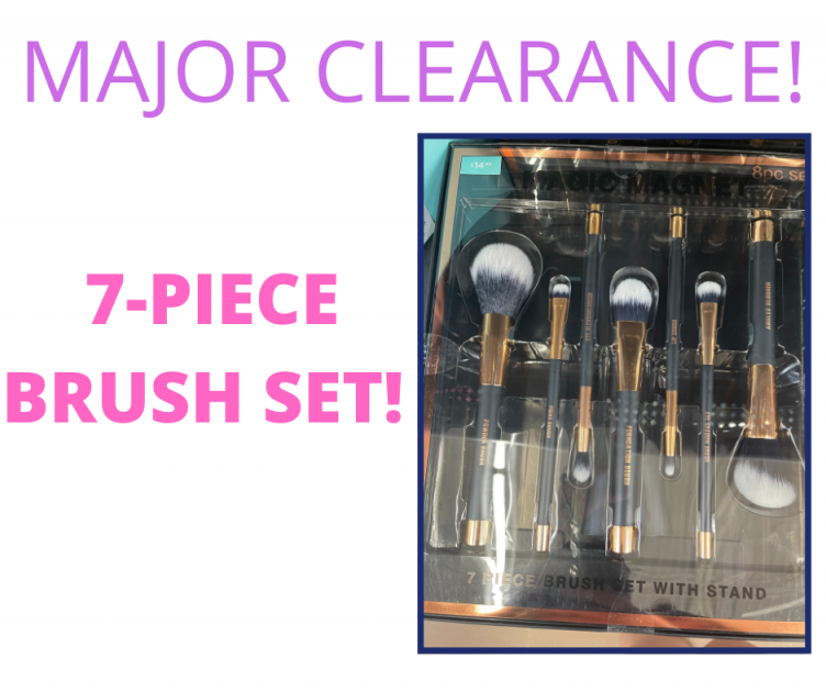 7-Piece Brush Set On Clearance!