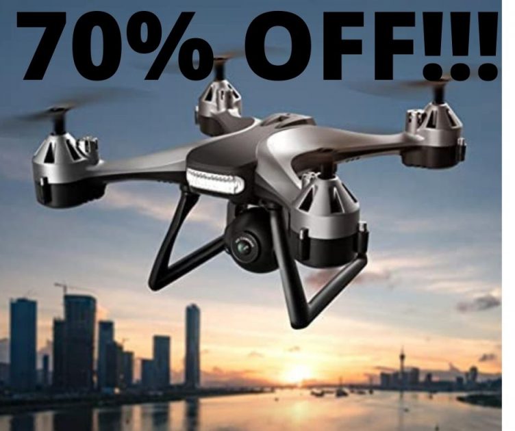 Pimelu Drone 4K With Camera 70% Off On Amazon