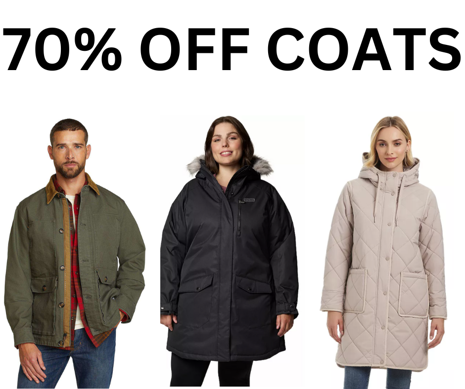 70% OFF COATS