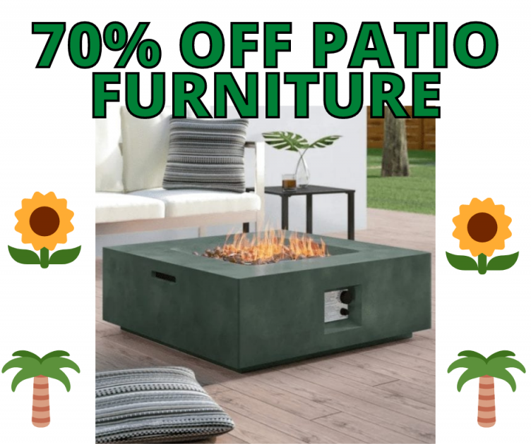 Wayfair Up to 70% OFF Patio Furniture!