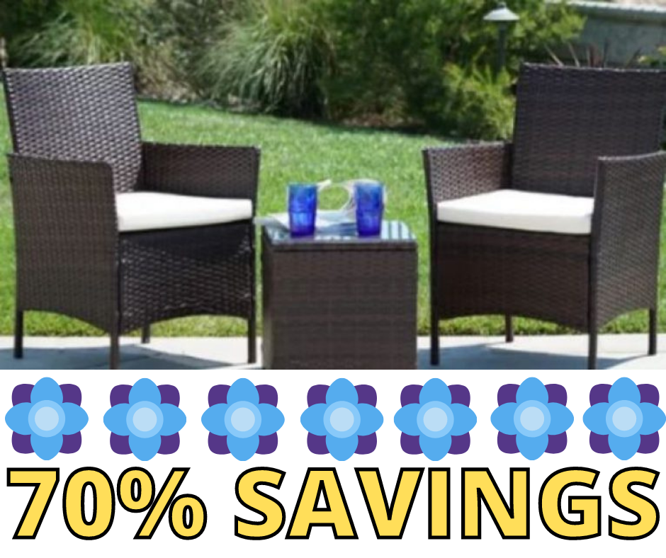 Patio Furniture & MORE Up to 70% off!