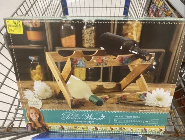 The Pioneer Woman Wine Rack!! ONLY $4.70