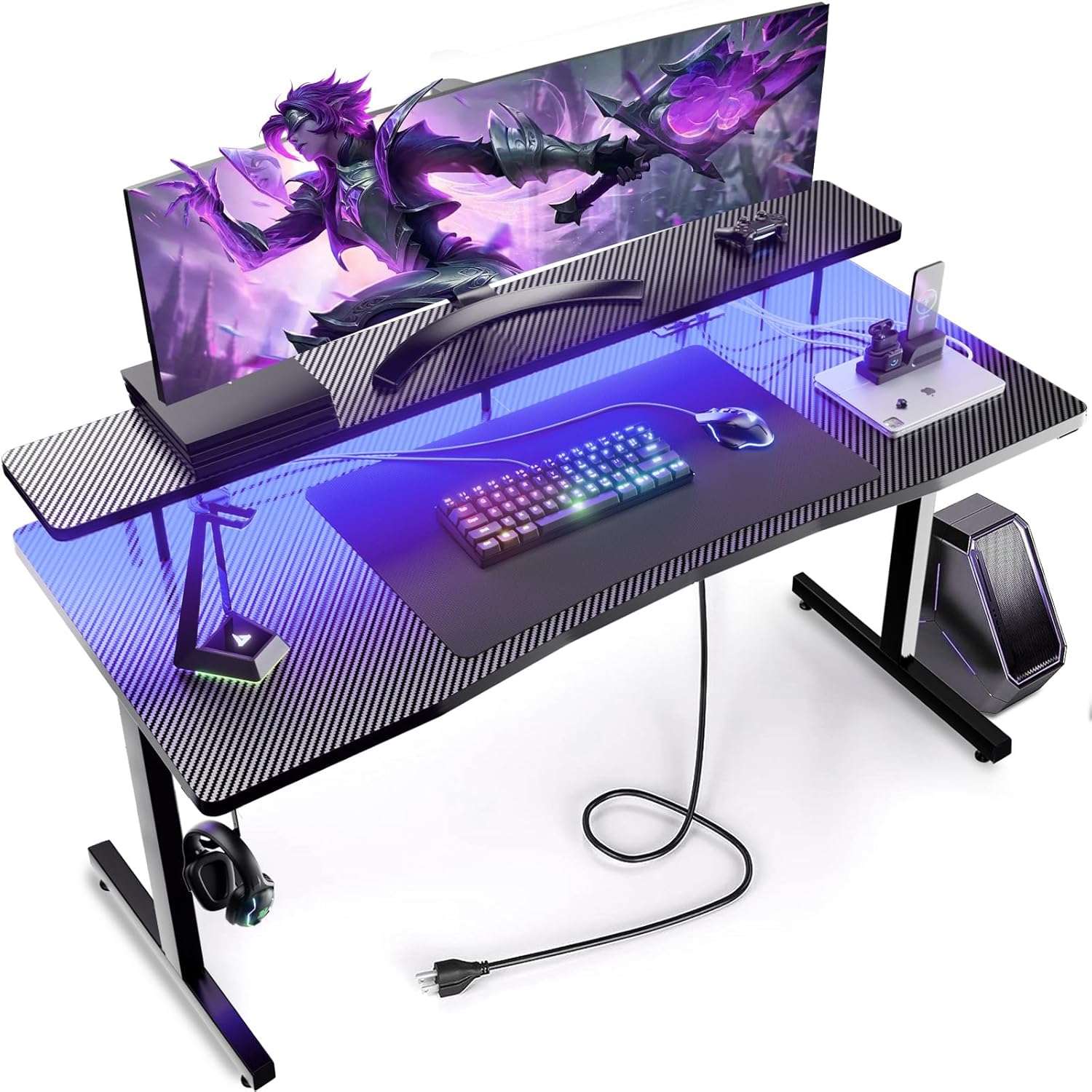 Gaming Desk Only $69 Shipped on Amazon โ Sleek & Sturdy Setup for Less! 716S2Dkajrl. Ac Sl1500