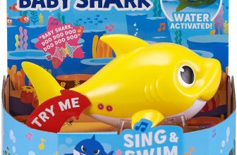 Baby Shark Sing & Swim Bath Toy On Sale For $6.99 On Amazon