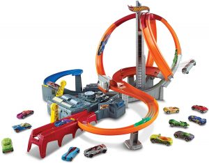 Hot Wheels Spin Storm Track Set Amazon Black Friday Deal!