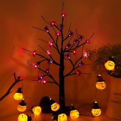 Halloween Black Tree Lamp