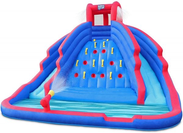 Amazons Deal Of The Day!  Inflatable Water Slides and Bouncy House!