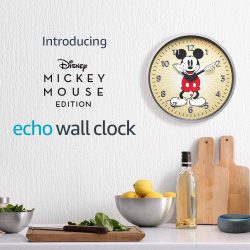 Echo Wall Clock – Disney Mickey Mouse Edition Amazon Price Drop!