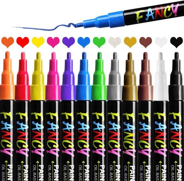 Paint Pens 12 Count now 70% OFF with Code on Amazon!!!!