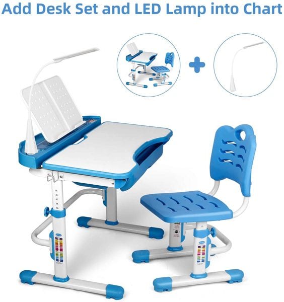 Kids Desk and Chair Set HALF OFF with Code on Amazon!!!