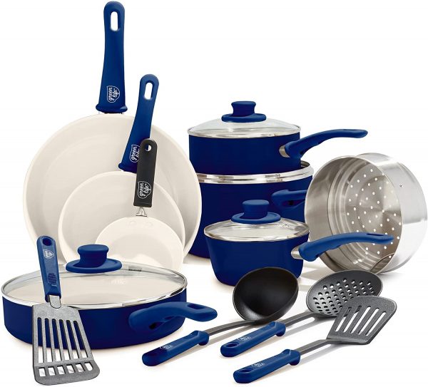 GreenLife Ceramic Nonstick Cookware Set Price Drop for Prime Day!!