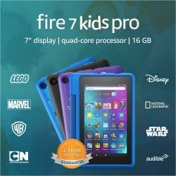 Fire 7 Kids Pro Tablet Price Drop at Amazon!