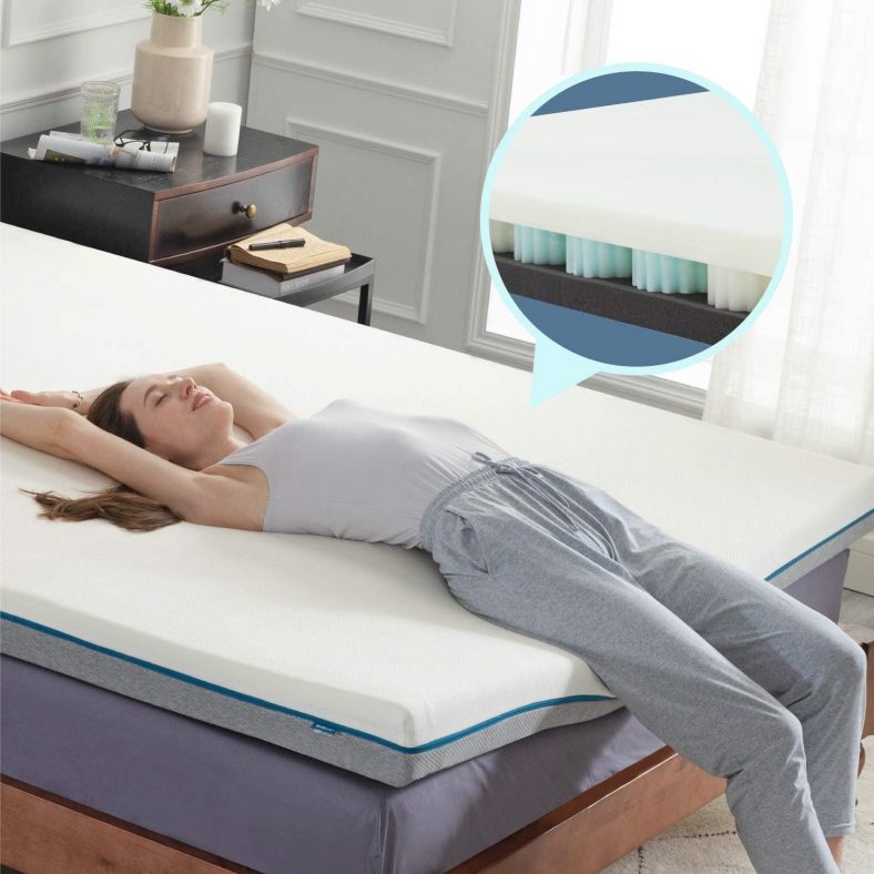 Bedsure Memory Foam Spring Mattress Topper Huge Price on Amazon!