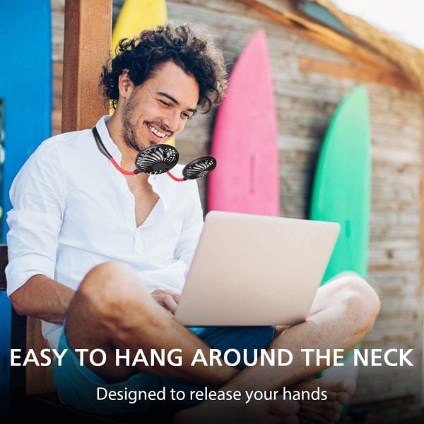 Portable Neck Fan HUGE PRICE DROP With Code
