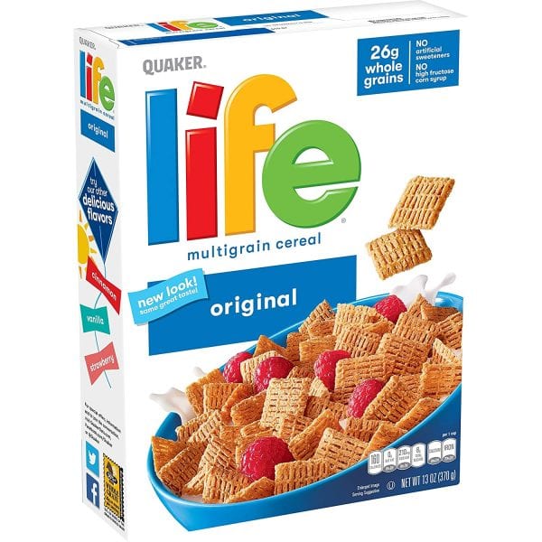 Life Cereal On Sale with FREE SHIPPING On Amazon