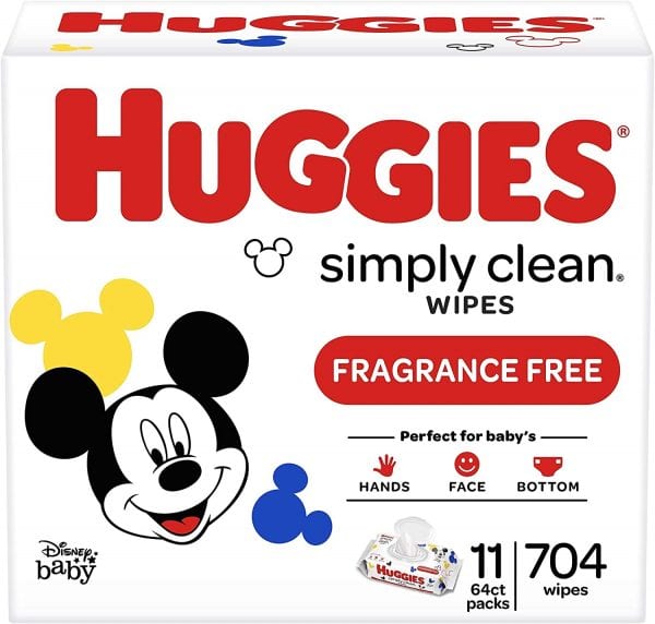 HUGGIES Simply Clean Baby Wipes (704 Count) – BIGGEST PRICE DROP!